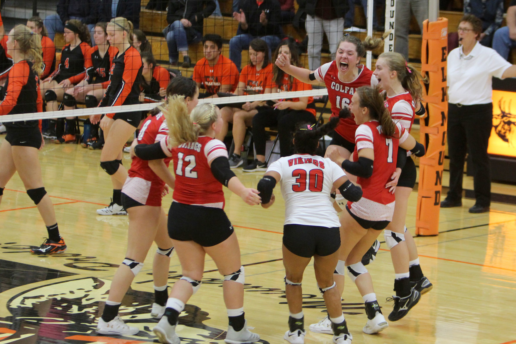 Colfax at Elk Mound volleyball 10-17-19